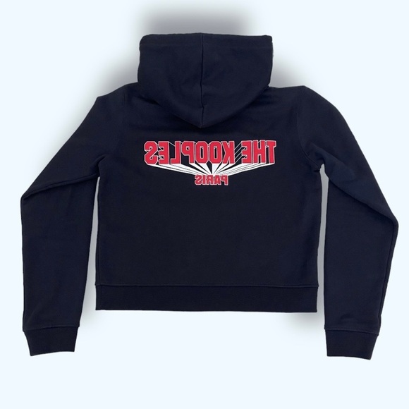 The Kooples Navy and Red Hoodie - Picture 6 of 7